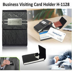 Black Modified Visiting Card Holder