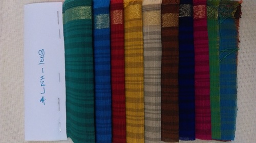 100% Poly Chanderi Fabric