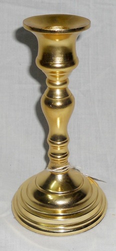 Golden Brass Candle Stand