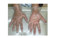 Transparent Gloves With Powder - Polyethylene, 24cm, Transparent | Powdered, Disposable, Comfortable, Cost-effective
