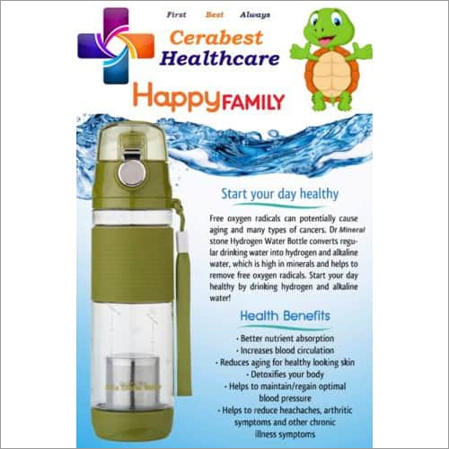 Alkaline Water Bottle By CERABEST HEALTHCARE