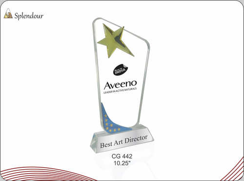 SPLENDOUR - Acrylic, 10-25cm, Clear | Elegant Design, Award Recognition, Customizable