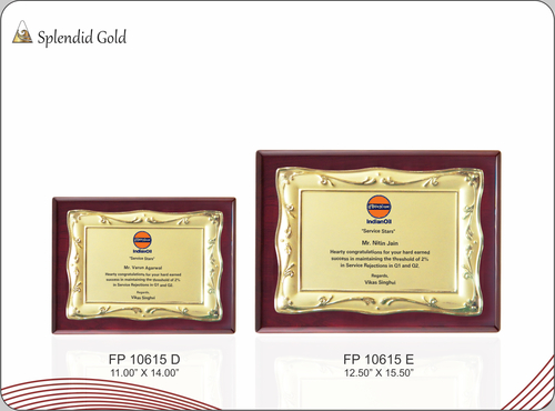 METAL PLATE MEMENTO