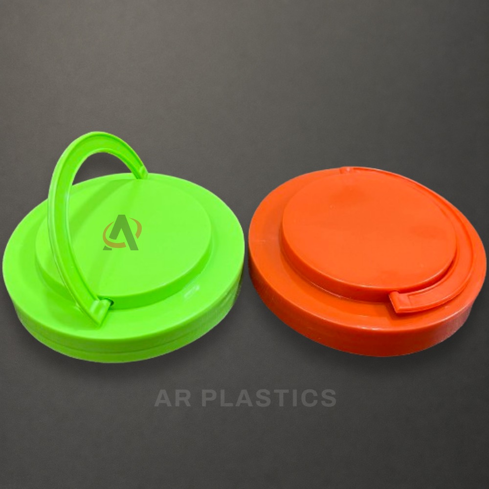 96 mm Plastic Handle Cap - Plastic Material, 96 Millimeter Size, Available in All Colors, Customizable Design, User-Friendly Screw Cap for Jars