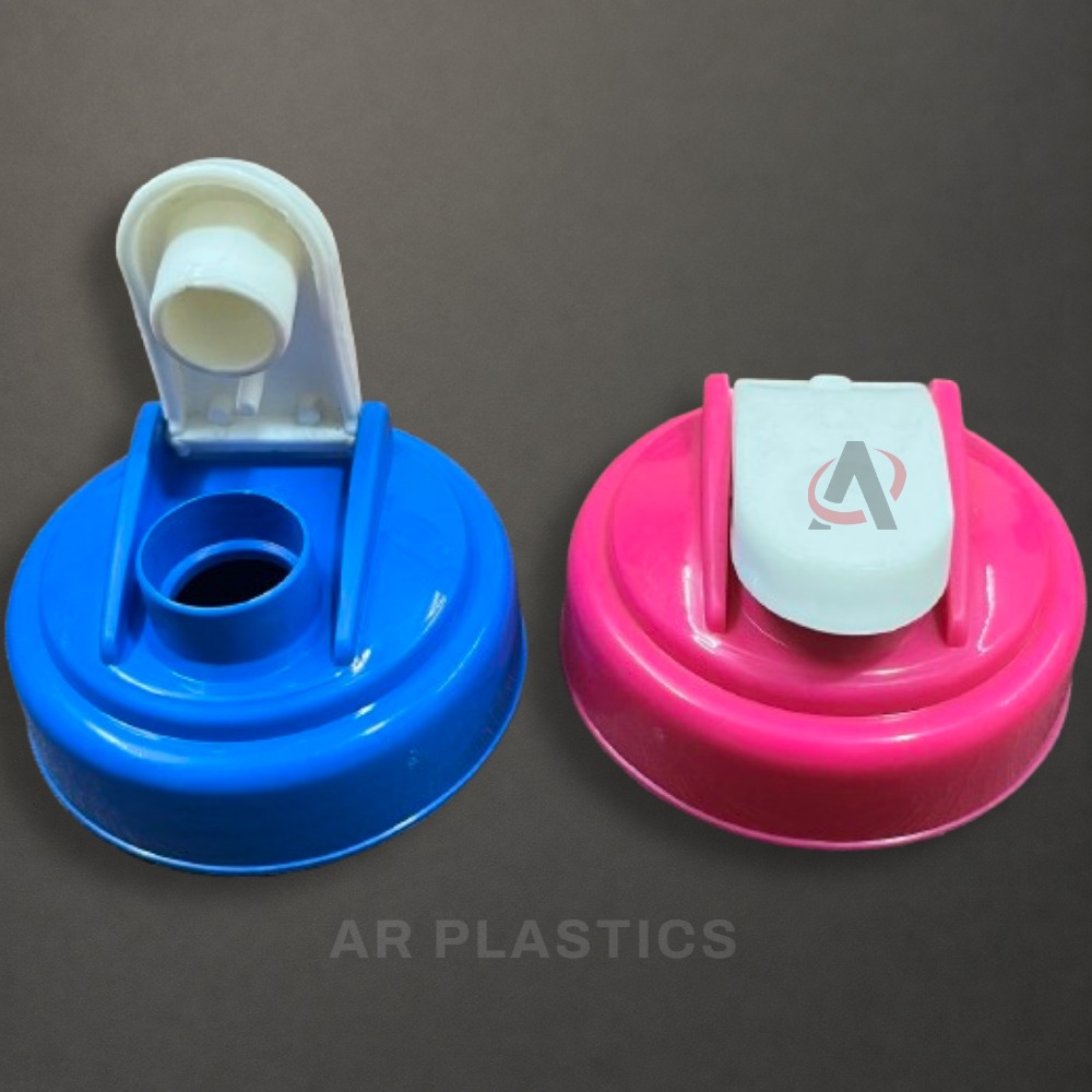 60 MM Flip Top Fridge Bottle Cap - Plastic, 60 mm, Customizable Colors Available like Pink, Green, Sky Blue, User-Friendly and Lightweight