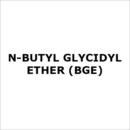 N Butyl Glycidyl Ether (Bge) Application: For Industrial Use