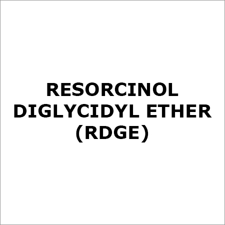 Resorcinol Diglycidyl Ether (Rdge) Application: For Industrial Use