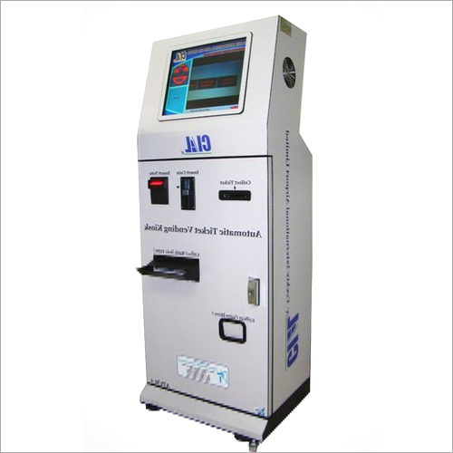 Mild Steel Automatic Ticket Vending Machine