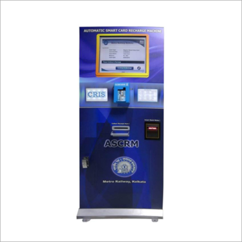 Mild Steel Automatic Self Service Contactless Smart Card Recharge Machine (Ascrm)