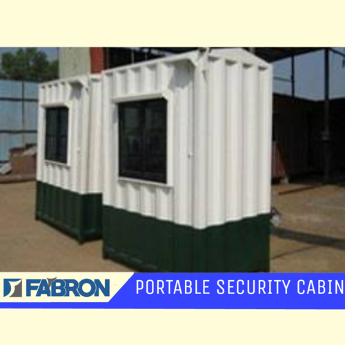 Portable Security Cabin