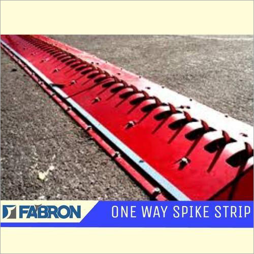 Red One Way Spike Strip