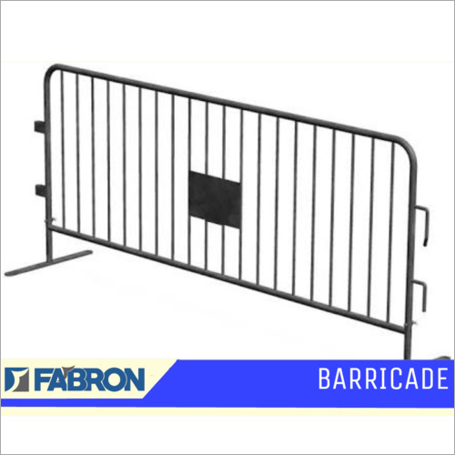 Roadway Metal Safety Barricade By FABRON INDUSTRY