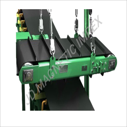 Overband Magnetic Separator - Heavy-Duty Stainless Steel, High-Performance Iron Removal System for Industrial Applications