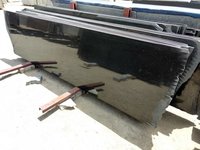 South Black Granite - 108x30x17mm Polished Slab | Durable, Waterproof, Elegant Surface Finish For Flooring, Kitchen Tops, And Wall Cladding