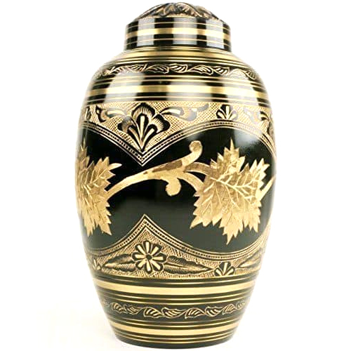 Brass Funeral Cremation Urn