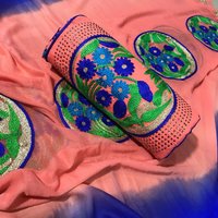 Printed Unstitched Cotton Suits