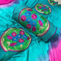 Printed Unstitched Cotton Suits
