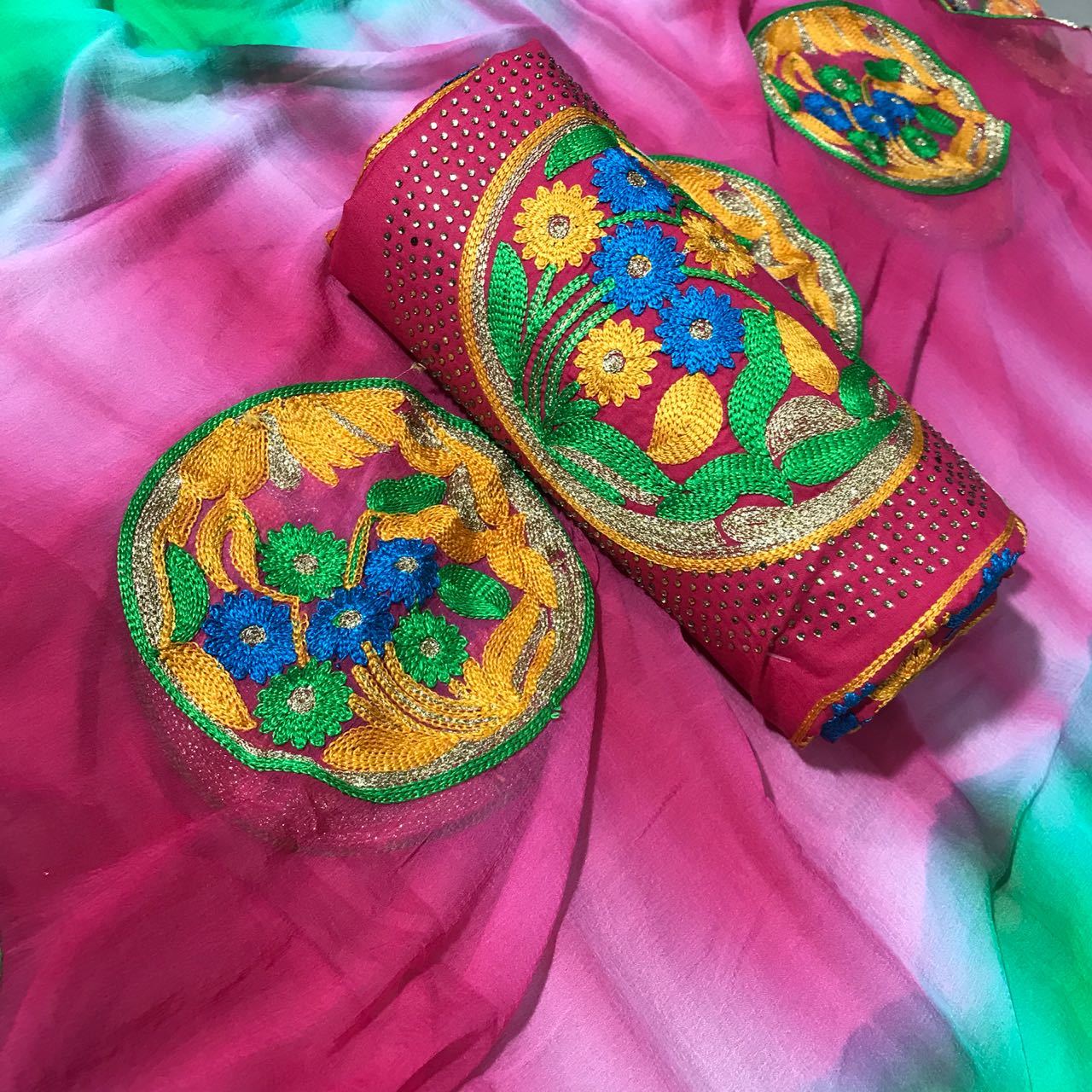 Printed Unstitched Cotton Suits