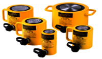 Hydraulic Jack Single Acting Cylinder Type Body Material: Steel
