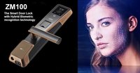ZM100 SMART DOOR LOCK WITH FACE, FINGERPRINT AND RFID CARD
