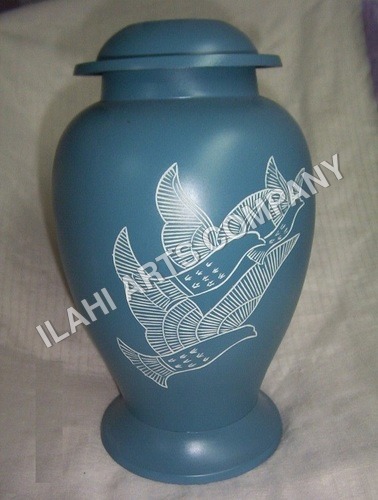 Brass Antique Designer Cremation Urns