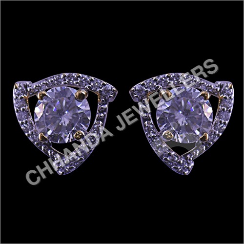 Diamond Party Wear Earrings
