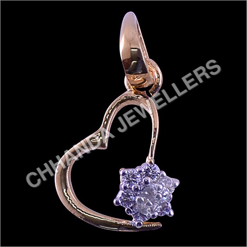 Diamond Heartshape Pendant Set
