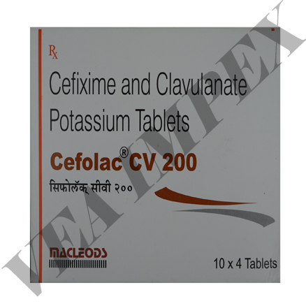 Cefolac CV 200 mg