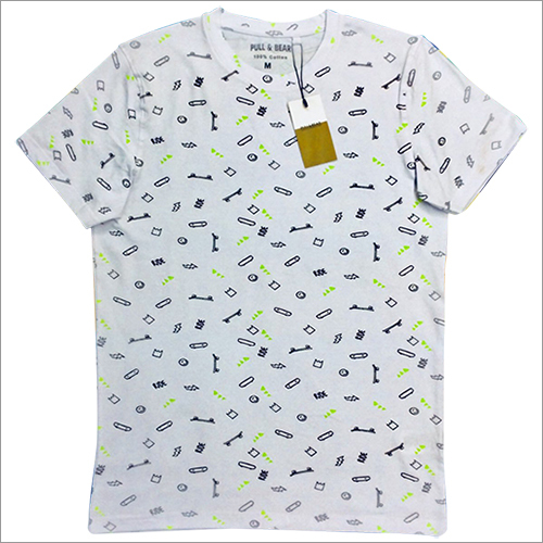 Round Neck Printed Half T Shirt Round Neck Printed Half T Shirt