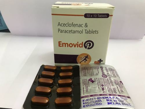 Aceclofenac with Paracetamol