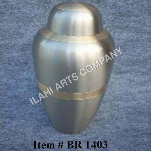 Brass Antique Pewter Urn