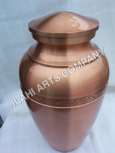 Coated Bronze Urn