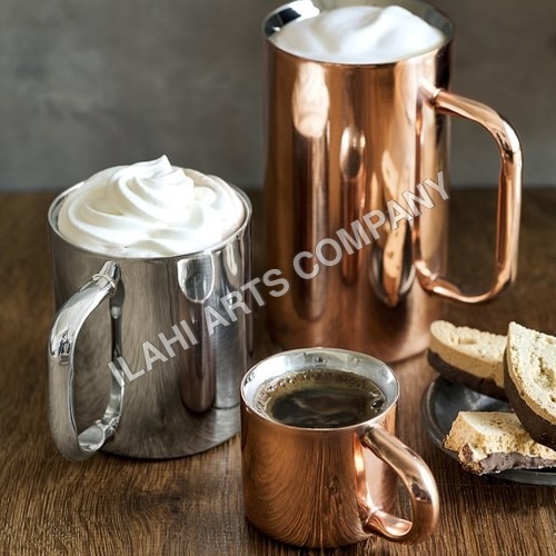 Natural Double Tall Wall Copper Mule Mug