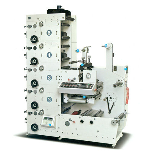 High Efficiency Flexo Sticker Printing Machine