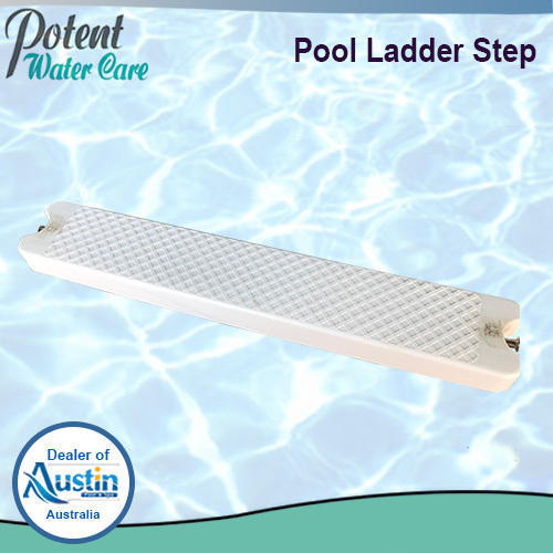 White Swimming Pool Ladder Step