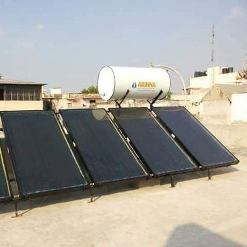 Black And Cream Px Model Fpc Solar Water System