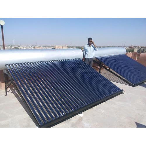 Black Industrial Solar Water Heater