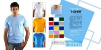 Sky Blue Crew Neck T Shirts