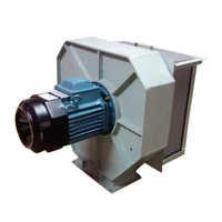 Cooling Blower - Steel Construction, High Pressure Bar Performance | Electric Power Source, Gray Finish, 1-year Warranty