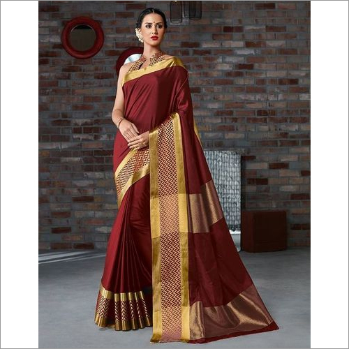 Cotton Silk Saree