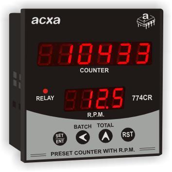 Preset Counter with R.P.M. display Model 774CR