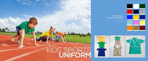 Kids Sports Uniforms Collar Type: O-Neck