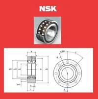NSK BALL SCREW SUPPORT BEARING 90 BNR 10