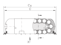 INA ROLLER BEARING  RUS 19069