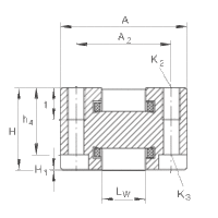 INA ROLLER BEARING RUS 38134