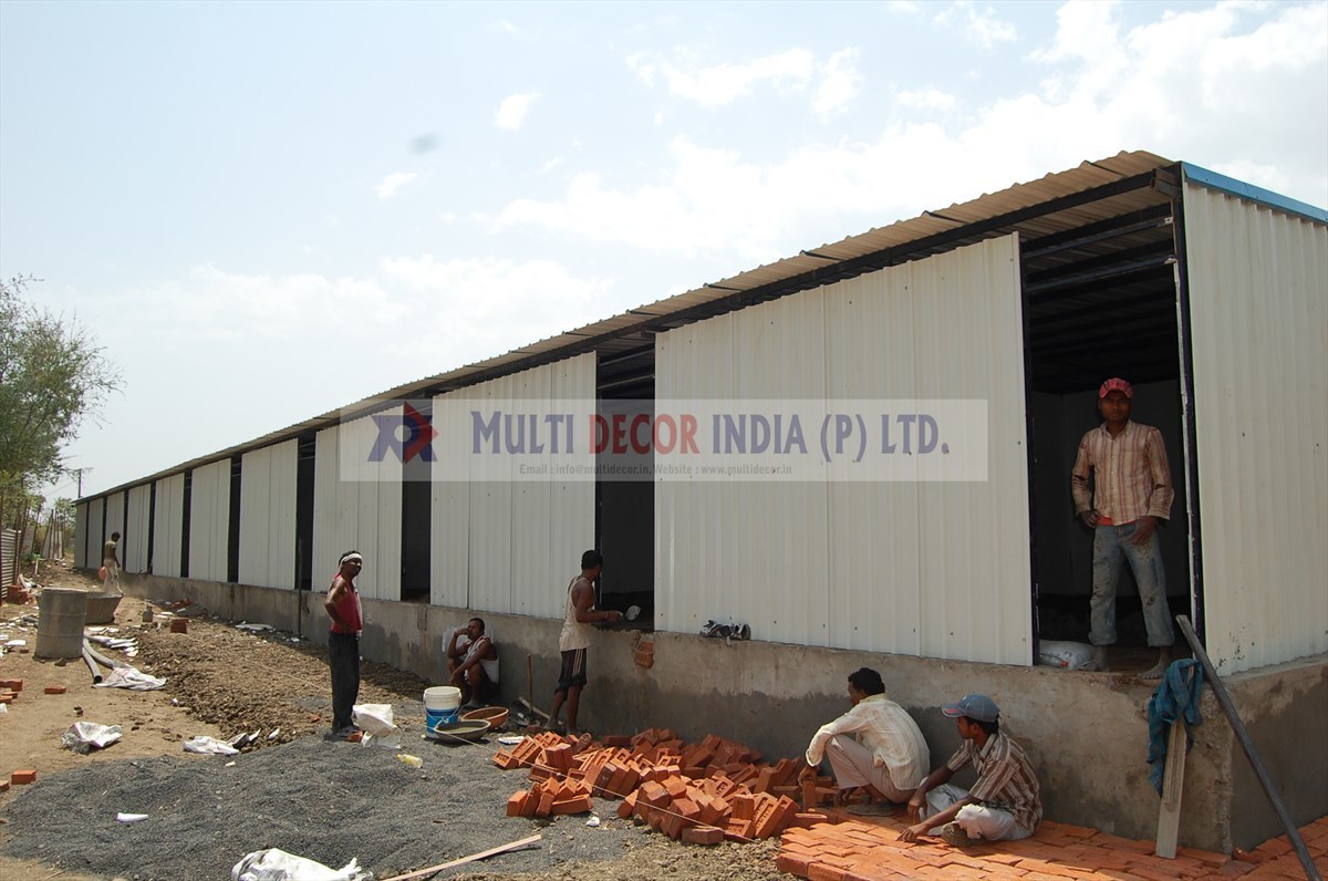 Prefabricated labour Colony