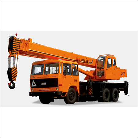 Tm 300 Truck Mounted Crane - Color: Orange