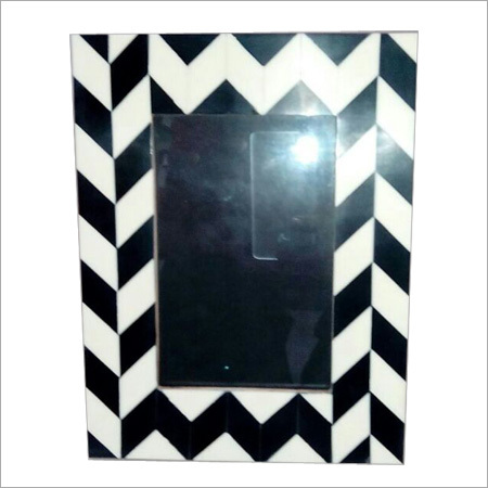 Horn Bone Photo Frame - Handcrafted Elegant Design | Unique Ancient Style Ideal for Home Decor