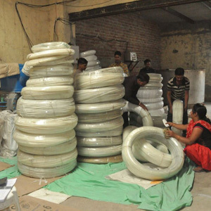 Nylon Pipes - Diameter 6-50mm, Off-white Color | Crack Resistant, Durable, Flexible, Seamless, UV Stable, High Pressure 10-50 Bar