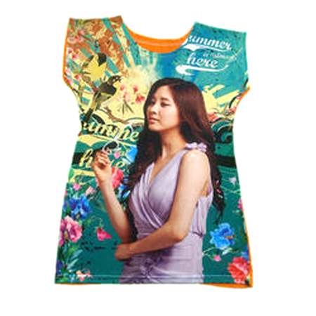 Ladies Graphic Photo Print T-Shirt
